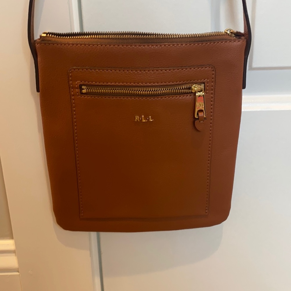Ralph Lauren leather cross body bag